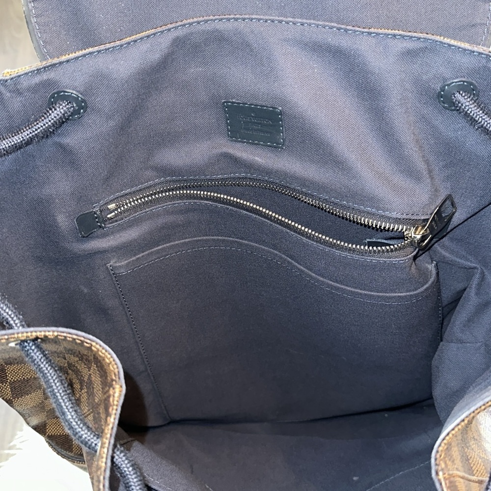 100% Authentic Louis Vuitton Runner Backpack Dami… - image 7